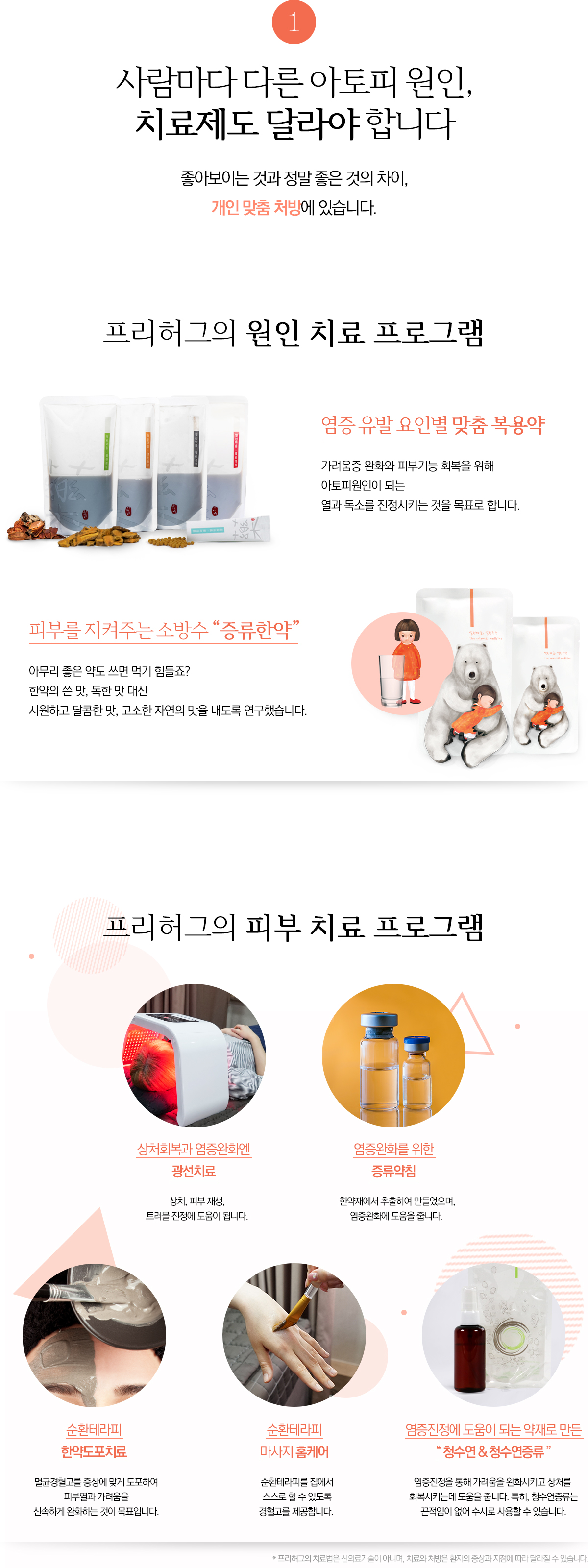 어떤 치료제를 쓰는지 알아야 안심할 수 있습니다
